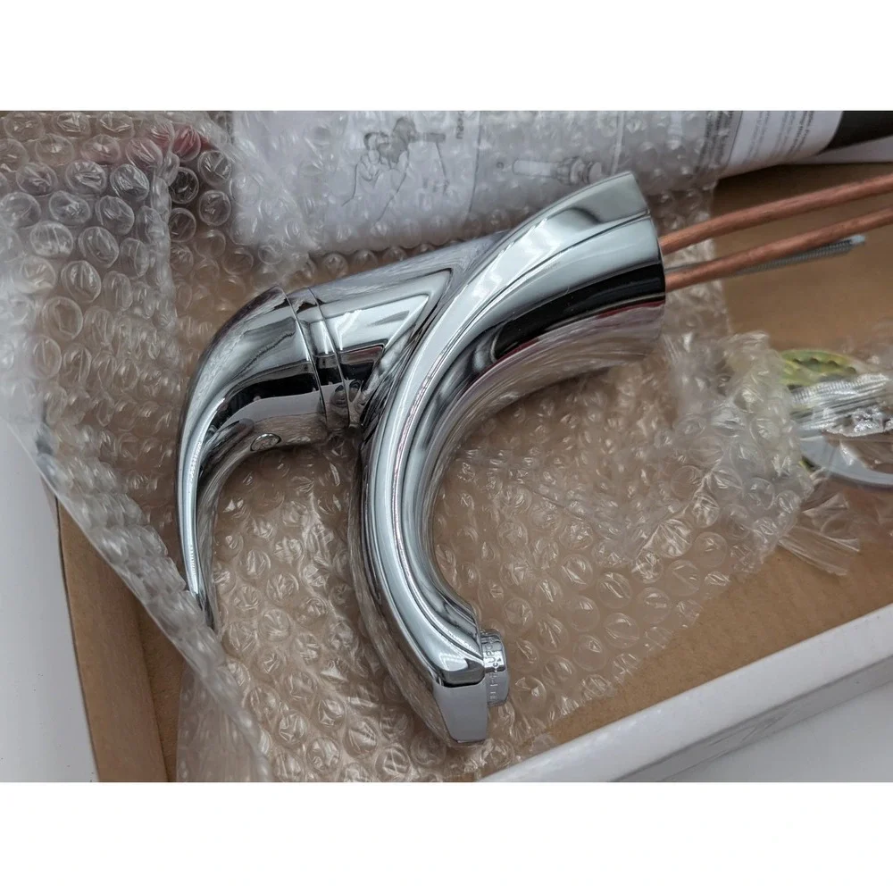 Pfister Parisa 4 in. Centerset Single-Handle Bathroom Faucet in Polished Chrome